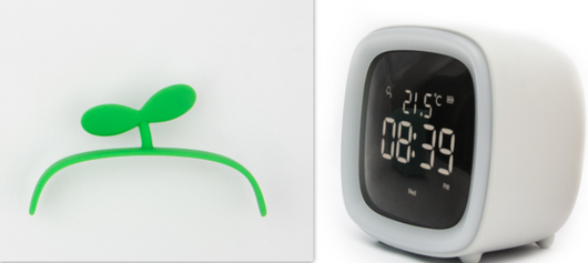 Reloj Despertador Digital con Luz Nocturna, Termómetro y Carga USB para Niños - Image 17