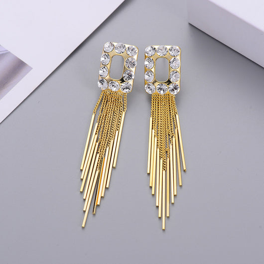 Aretes Exagerados de Personalidad, Diseños Irregulares de Moda - Image 14
