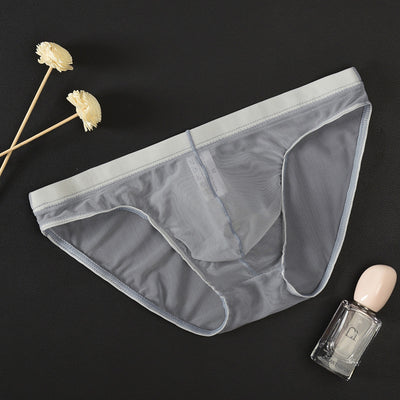 Calzoncillos Tipo Slip Transparentes de Malla Hombre Cintura Baja - Image 13
