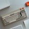 Teclado Mecánico Inalámbrico Retro con Bluetooth