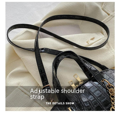 Bolso de Hombro con Patrón de Piedra y Cadena Personalizada - Image 21