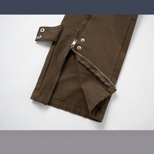 Pantalones de Trabajo con Cierre Combinado y Bota Ancha - Image 9