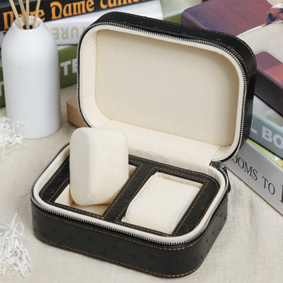 Estuche para Reloj de Cuero - Organizador Dual - Image 6
