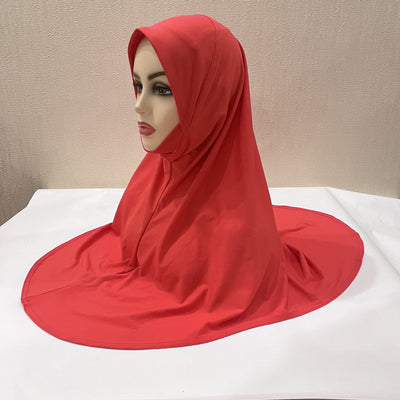 Turbante Ligero de Gasa Malaya - Pañuelo Multiuso en Colores Sólidos - Image 24