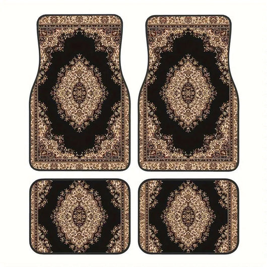 Juego de Tapetes para Auto Estilo Bohemio Retro - Image 6