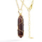 Dorado Copper Wire And Chain Morado Gato Eye