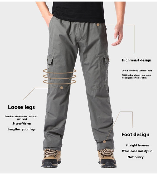 Overol Recto Holgado Casual para Hombre - Perfecto para Verano - Image 11