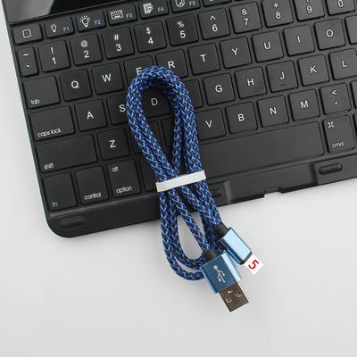 Cable de Carga Rápida Trenzado en Fibra de Cáñamo - Image 3