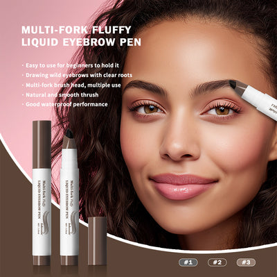 Lápiz de Cejas Multifork de Larga Duración Resistente al Agua - Image 9