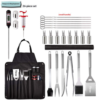 Set Completo de Asador 26 Piezas con Delantal y Cuchillos Profesionales - Image 12
