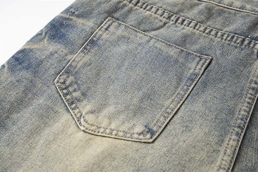 Jeans Flare Desgastados para Hombre - Estilo Vintage Moderno - Image 16