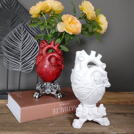 Jarrón Decorativo en Forma de Corazón para Arreglos Florales - Image 34