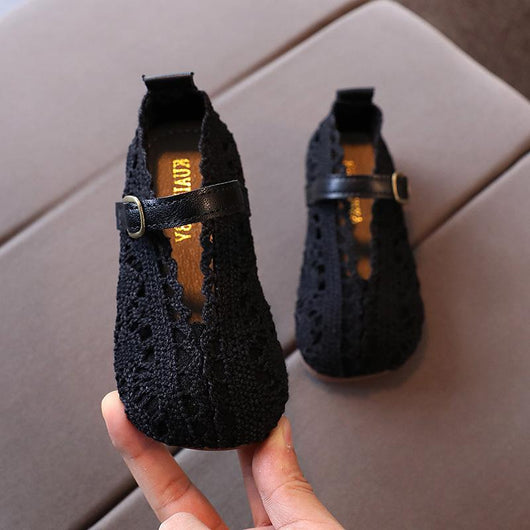 Zapatos Princesa Niña Tejido Transpirable - Sandalias Cómodas de Suela Blanda - Image 18