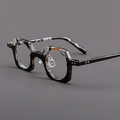 Gafas Retro Marco Cuadrado Espejo Ligero - Image 11