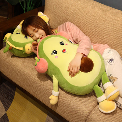 Almohada Peluche Aguacate Viral - Juguete Suave para Dormir y Regalos - Image 9