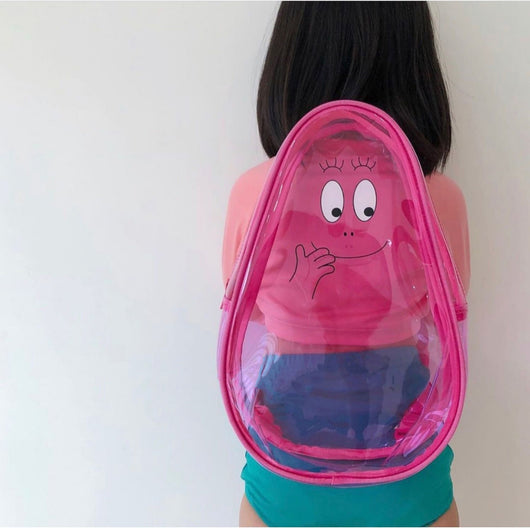 Mochila Infantil de Gel Translúcida