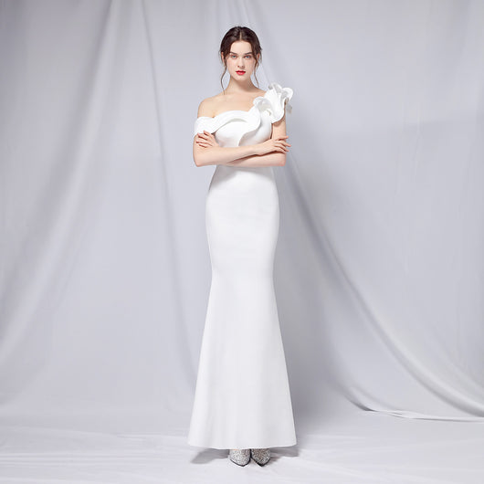 Vestido Fishtail Elegante y Sensual