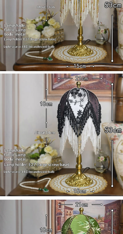 Lámpara de Mesa Estilo Francés Vintage - Image 27
