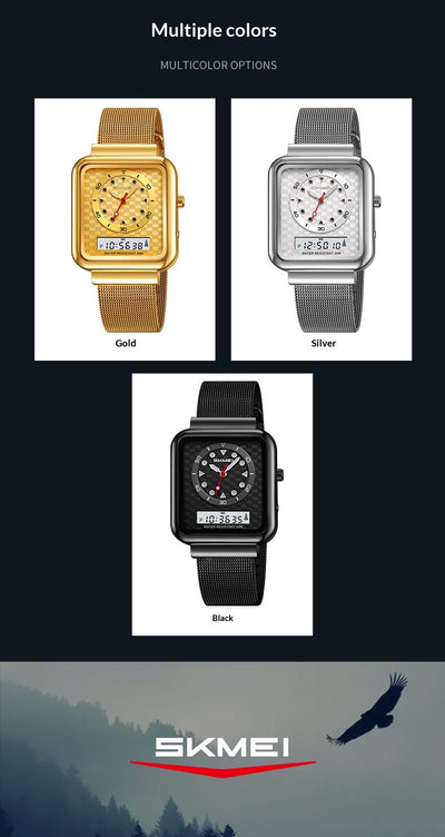 Reloj Empresarial Multifunción con Tecnología Electrónica para Hombre - Image 11