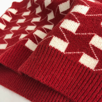 Conjunto de Suéter Tejido Coreano para Niños - Otoño e Invierno - Image 15