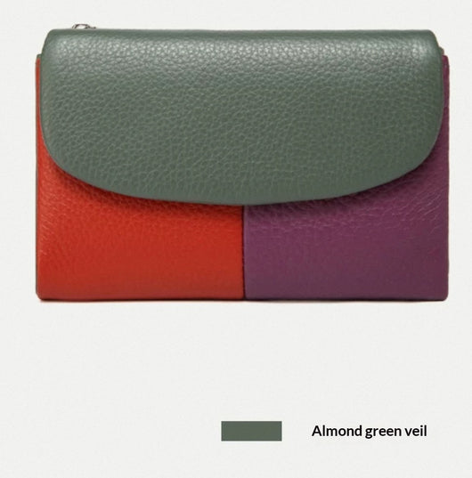 Billetera Compacta para Mujer en Cuero Suave Texturizado - Image 18