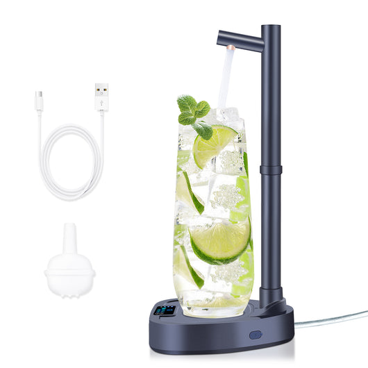 Dispensador de Agua Automático de Escritorio Recargable con Soporte - Image 11