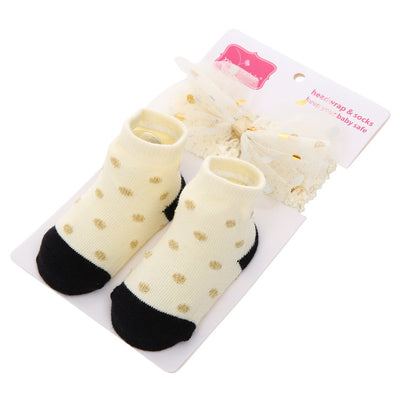 Calcetines Infantiles con Pompones 3D y Lunares para Niños - Image 4