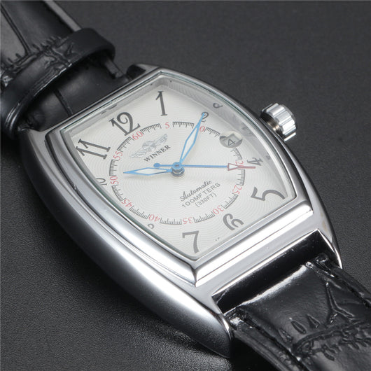 Reloj Mecánico Automático Casual de Barril para Hombre - Image 16