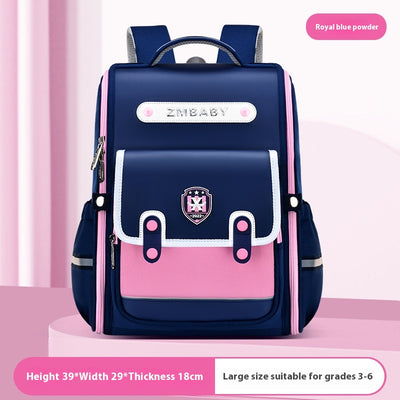 Mochila Escolar Sesame Baby Estilo Británico Grados 1-6 Ligera Niños y Niñas - Image 6