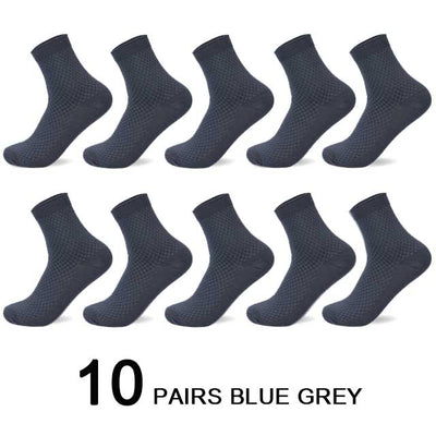 Calcetines Ejecutivos de Fibra de Bambú para Hombre Transpirables - Image 9