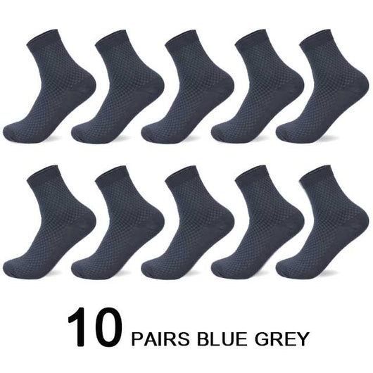 Calcetines Ejecutivos de Fibra de Bambú para Hombre Transpirables - Image 9