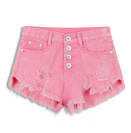 Shorts de Mezclilla Cintura Alta para Mujer - Image 9