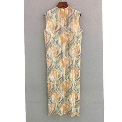 Vestido Plisado Sin Mangas para Mujer - Colección Verano - Image 9