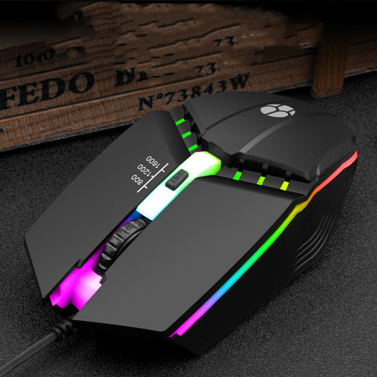 Ratón Gaming USB con Iluminación LED para Competencia - Image 12