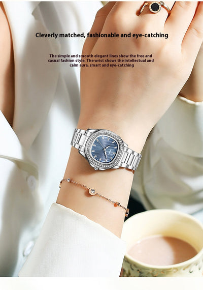 Reloj de Cuarzo Nautiloide Resistente al Agua para Mujer - Image 9