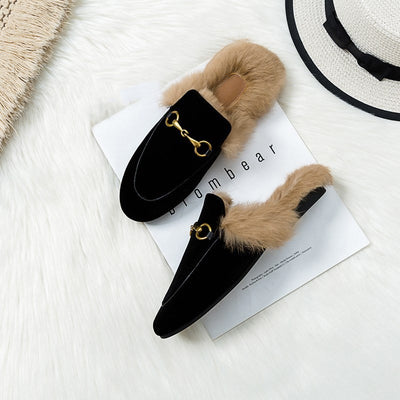 Zapatos Planos Tipo Conejo para Otoño e Invierno - Image 18