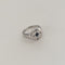 Sterling Plateado Element Carved Ring RingC