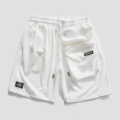 Shorts Overol Holgado Hip-Hop Urbano Versátil para Hombre - Image 4