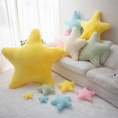 Almohada de Peluche Suave con Patrón de Estrellas - Regalo Perfecto Soft Girl - Image 11