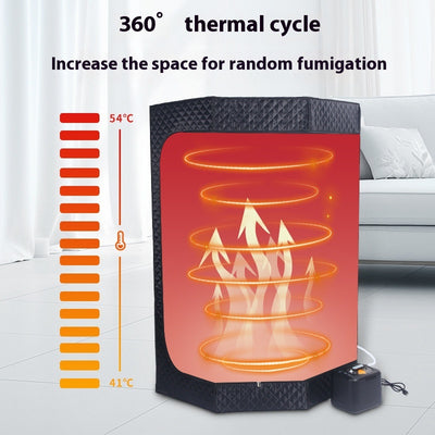 Sauna Portátil Plegable con Generador de Vapor - Sistema Completo para el Cuerpo - Image 3