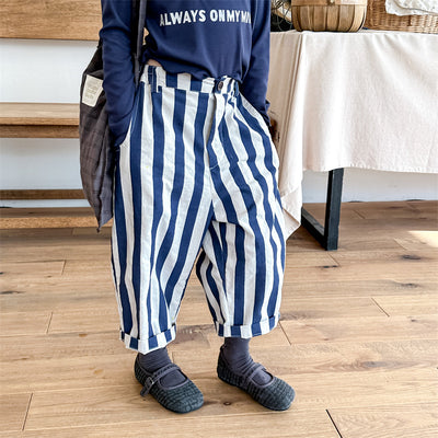Pantalones Harem a Rayas para Niños y Niñas - Image 7