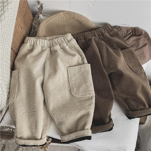 Pantalones Cálidos y Cómodos para Niños y Niñas