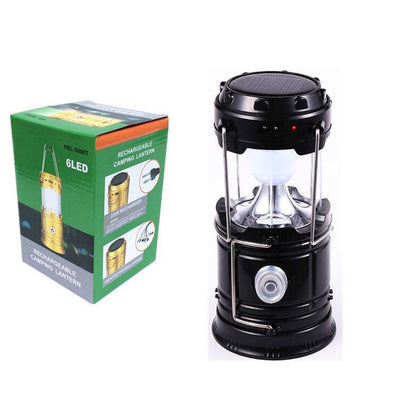 Lámpara Solar Portátil Multifunción para Camping, Emergencias y Puestos Comerciales - Image 7