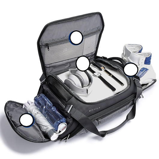 Bolsa de Yoga y Viaje con Compartimiento Húmedo y Seco - Image 5