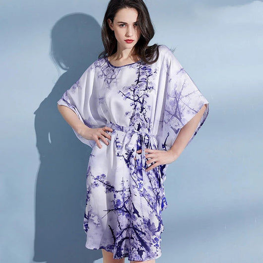Camisón de Seda Holgado para Dormir - Talla Plus - Image 10