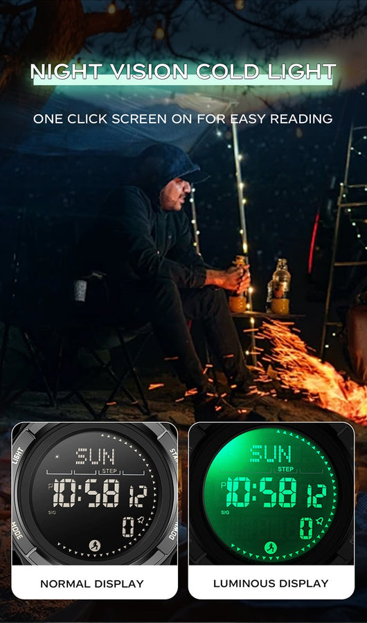 Reloj Deportivo Multifuncional Resistente al Agua para Hombre - Image 25