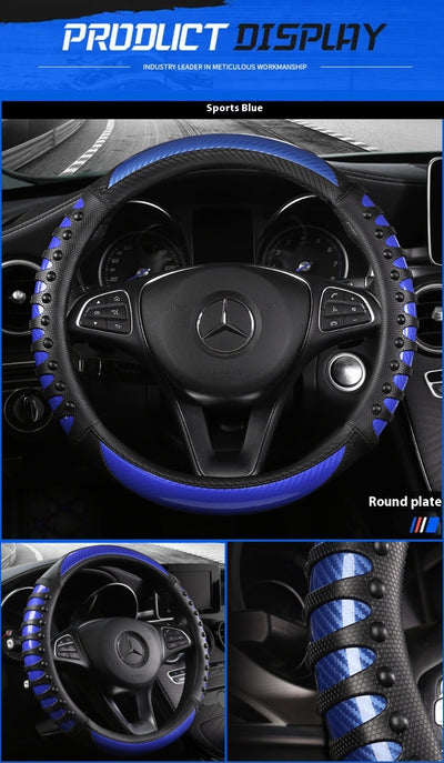 Funda de Volante de Cuero y Silicona para Todas las Estaciones - Image 26