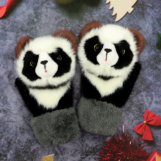 Guantes Térmicos Infantiles de Felpa con Diseños de Animales - Image 6