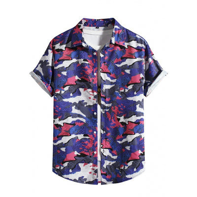 Camisa Suelta de Playa para Hombre - Manga Corta y Cómoda - Image 16
