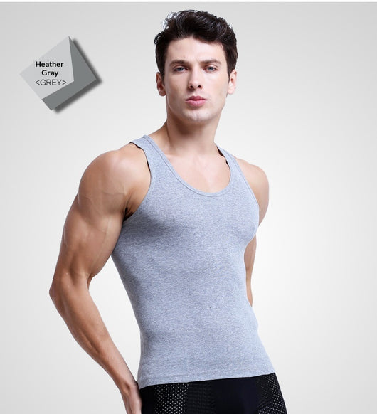 Musculosa Deportiva de Algodón para Hombre Primavera-Verano - Image 8